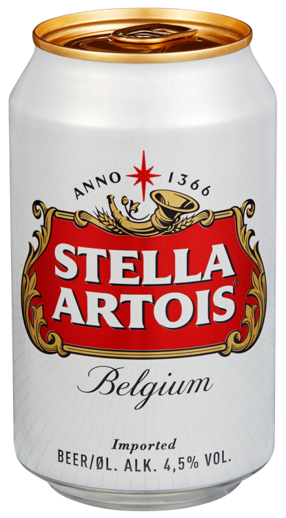 Stella artois  bx   4,5%   20x33cl