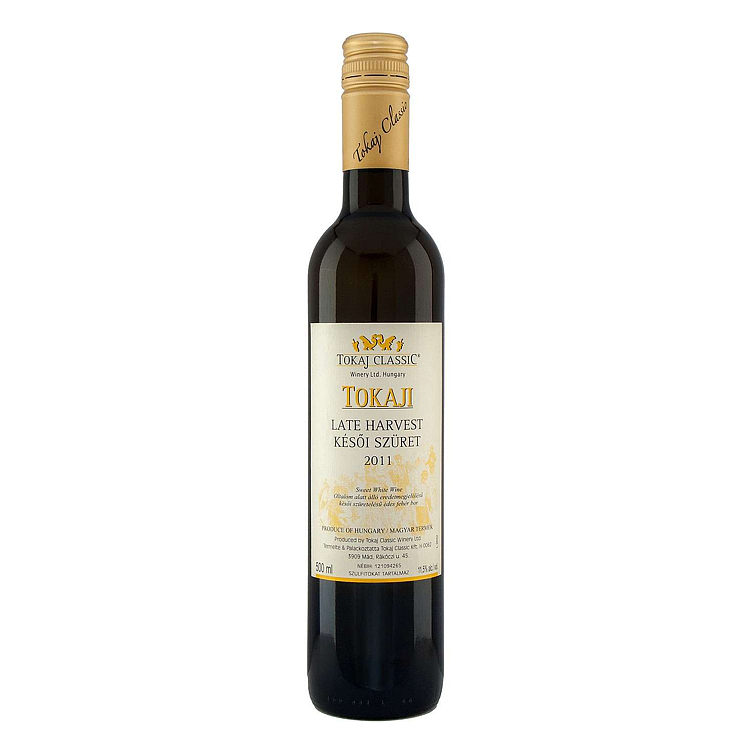 Tokaj classic late harvest   11,5%  50cl