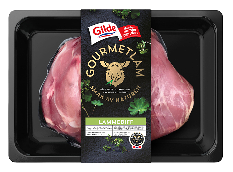 Gourmetlam lammebiff 4xca500g  kg