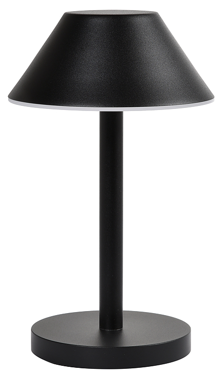 Led lampe trådløs zelda midi graphit 12x21cm   stk
