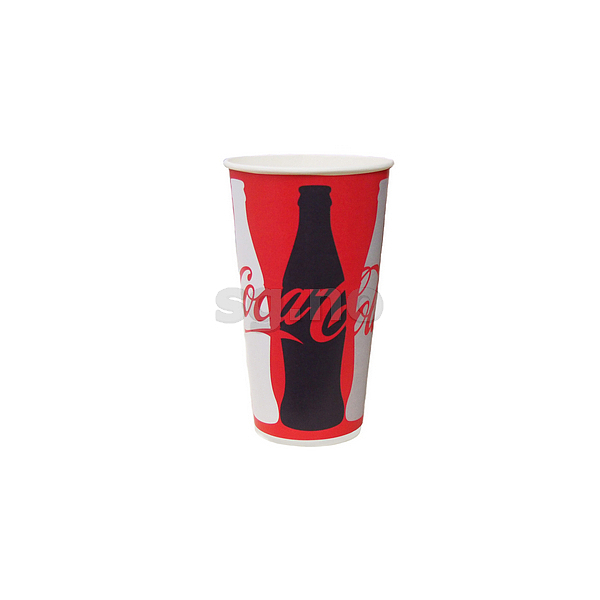 Kalddrikksbeger coca cola 0,4l   50stk