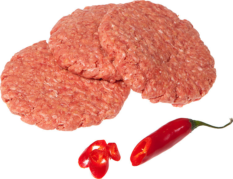 Skikkelig beef burger  180g  kg