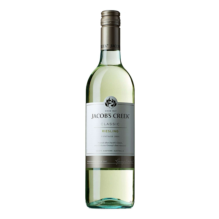 Jacob s creek riesling  12%  75cl