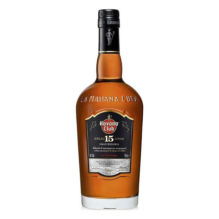 Havana club 15 years old  40%  70cl