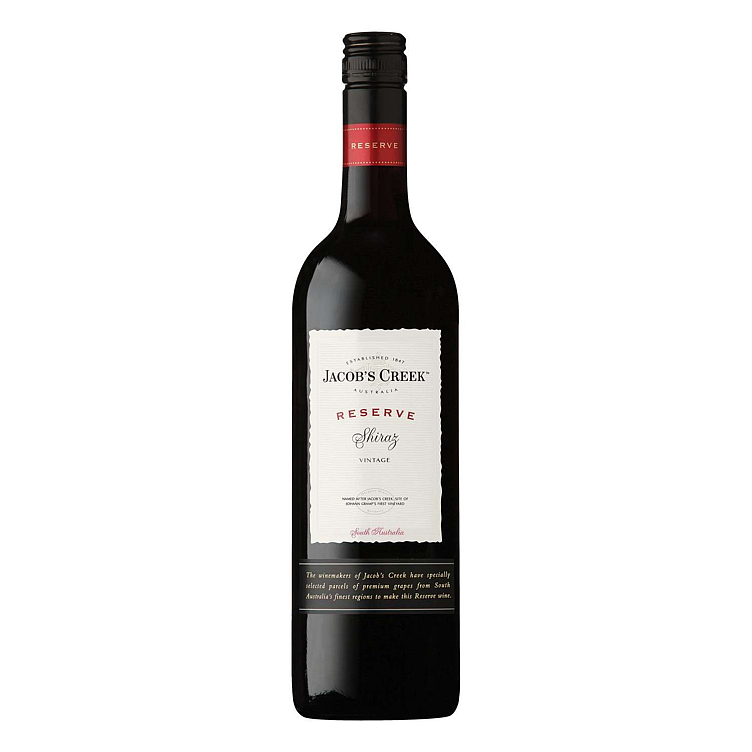 Jacob s creek shiraz reserve  14,5%  75cl