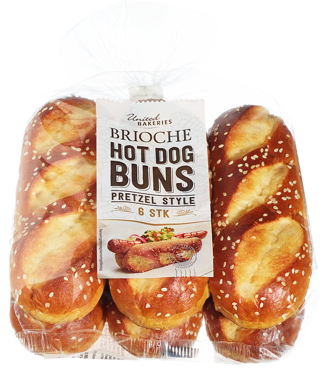 Brioche pretzel sausage bread   400g