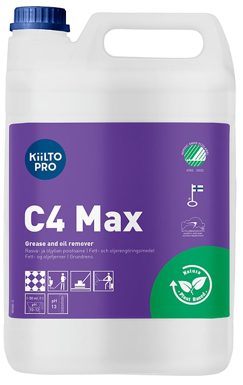 Fett og oljefjerner c4 max  5l