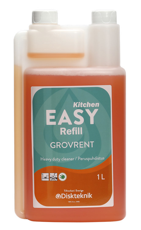 Kjøkkenrengjøring easy kitchen refill   1l