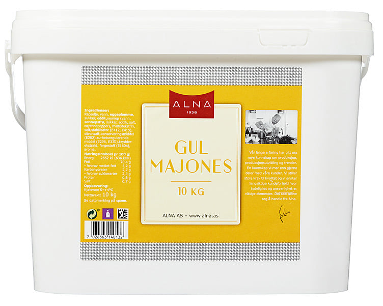 Majones gul 10kg