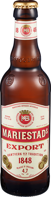 Mariestads export   4,7%   24x33cl