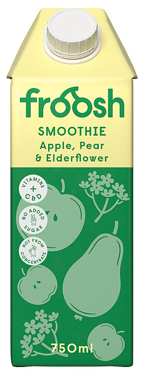 Smoothie eple, pære & hylleblomst   750ml