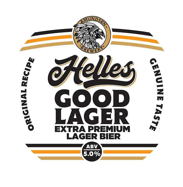 Amundsen helles good lager keykeg   5%   30l