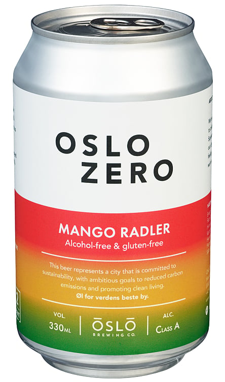 Oslo zero mango radler ipa bx   24x33cl