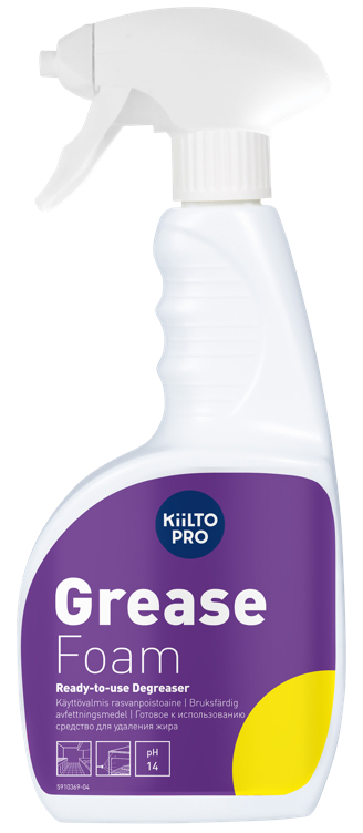 Avfettingsmiddel grease foam  750ml