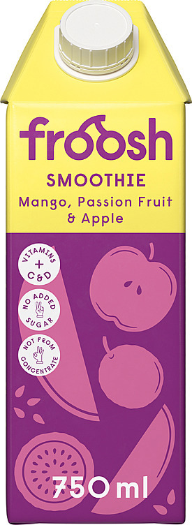 Smoothie mango, pasjonsfrukt & eple   750ml