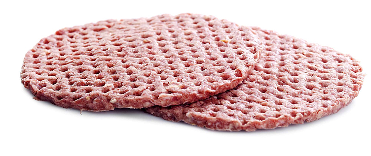 Hamburger standard rå   200g   4,8kg