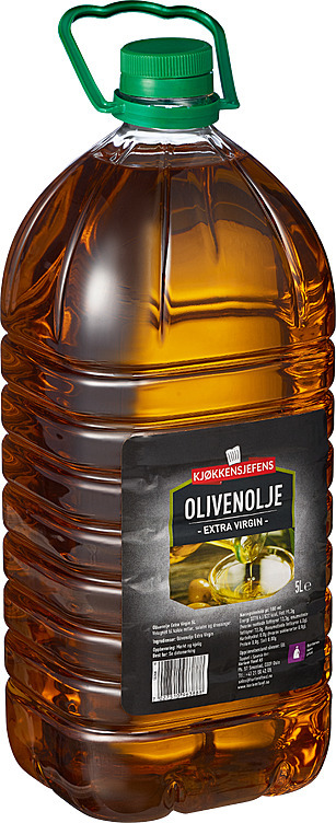 Olivenolje extra virgin pet kanne  5l