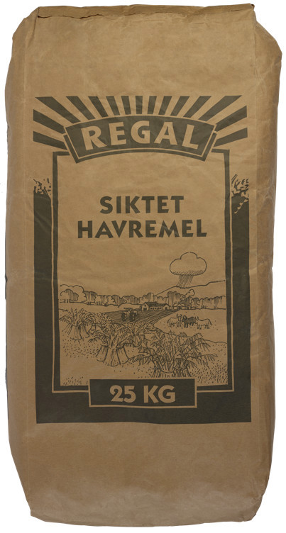 Havremel siktet   25kg