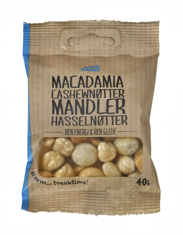 Nøttemix blå 40g