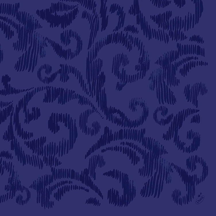Serviett dunilin 40cm saphira darkblue  45stk