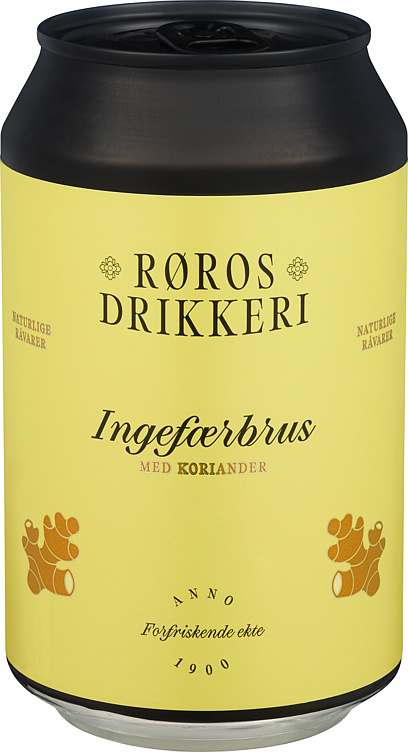 Røros ingefærbrus bx   24x0,33l