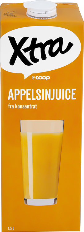 Xtra appelsinjuice  1,5l
