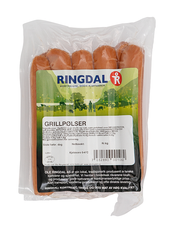 Grillpølser  600g