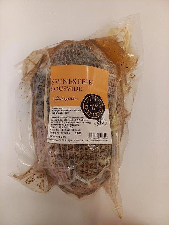 Svinesteik sousvide  ca2,2kg   kg