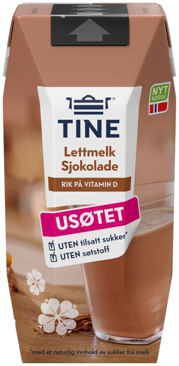 Lettmelk m/sjokolade  330ml