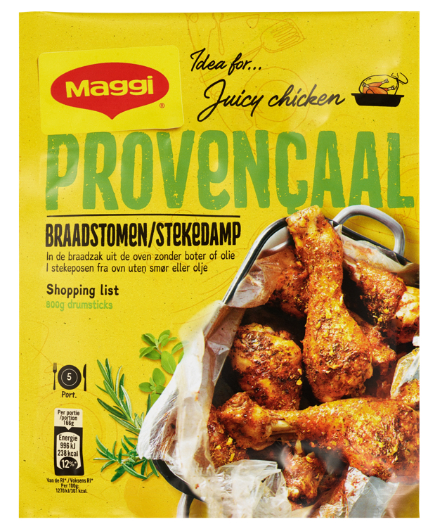 Juicy chicken provencal   28g