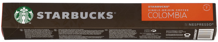 Starbucks colombia x10 57g