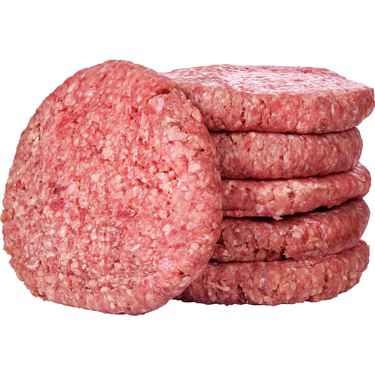Burger m.tørrhengt   10x227g