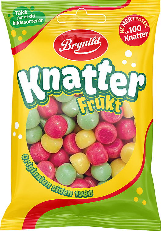 Knatter frukt   100g