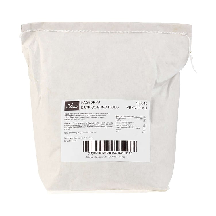 Kakedryss,sjokolade,odense  3kg