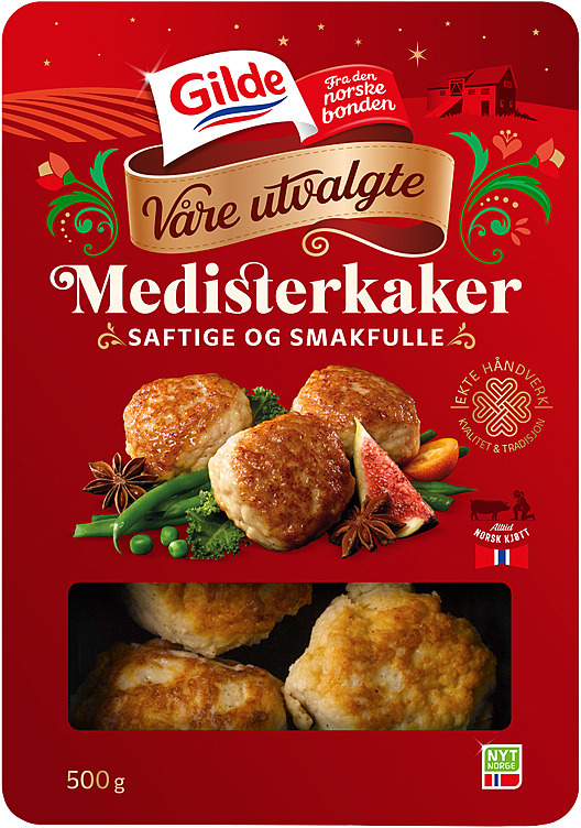 Våre beste medisterkaker   500g