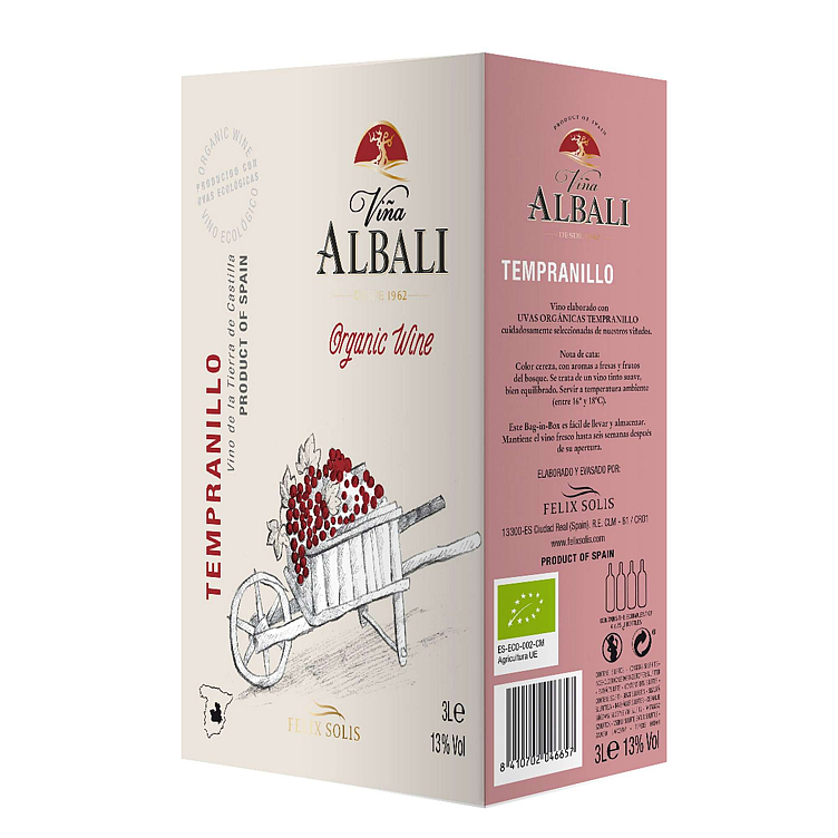 Felix solis vina albali tempranillo   13%   3l