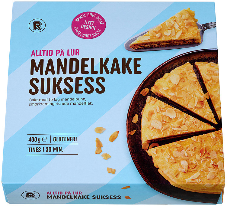 Mandelkake suksess  400g