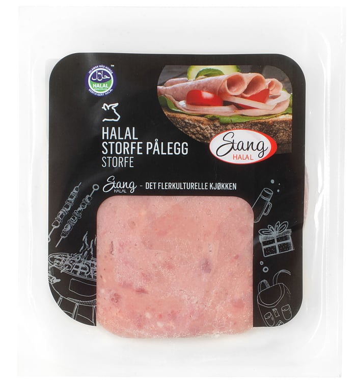 Pålegg okse, krydret halal   100g