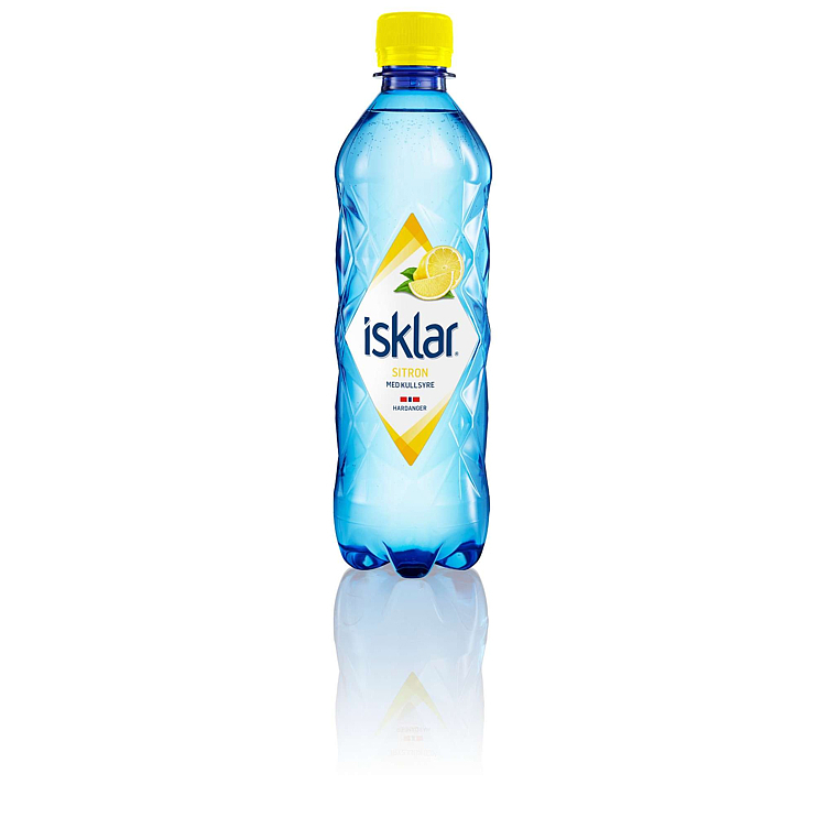 Isklar sitron m/kullsyre   24x460ml