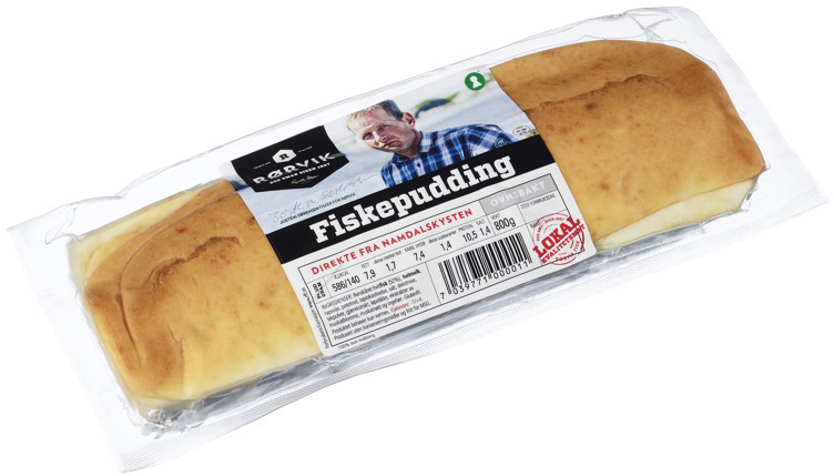 Fiskepudding, ovnsbakt,   800g
