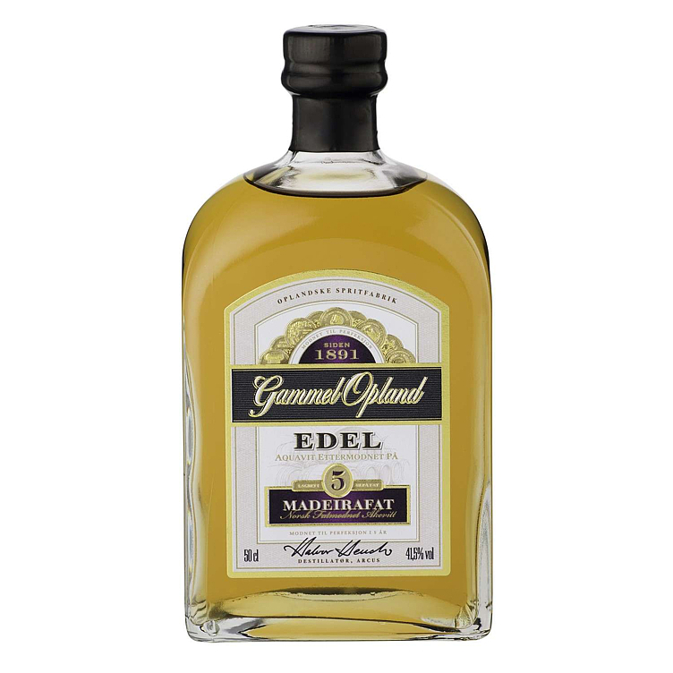 Gammel opland edel madeirafatmodnet  41,5%  50cl
