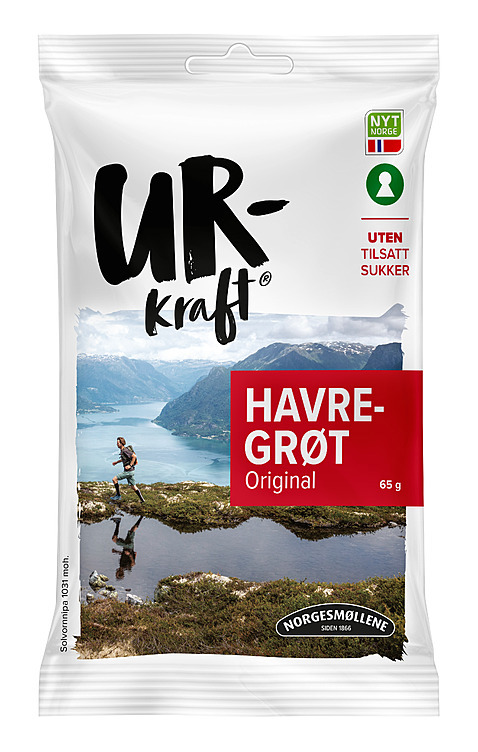 Havregrøt original uten sukker  65g