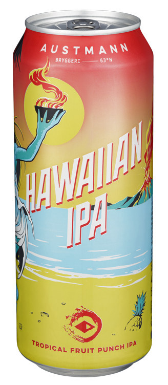 Austmann hawaiian ipa bx   4,7%   24x50cl