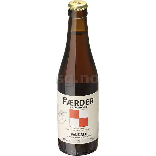 Færder pale ale  4,5%  18x33cl
