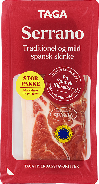 Serranoskinke  180g