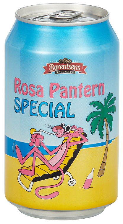 Berentsens rosa panter   24x33cl