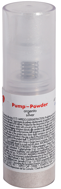 Fargepudder skimmer sølv 10g  1stk