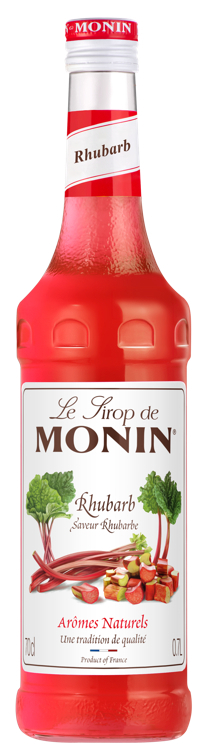 Monin rhubarb syrup  70cl