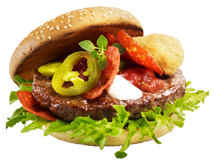 Slåtto hamburger classic 330g  4,62kg