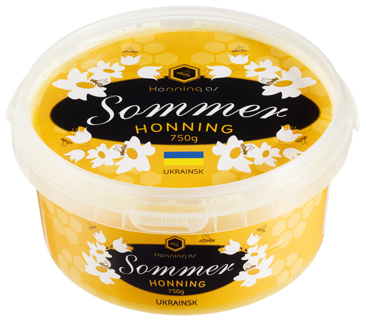 Sommerhonning smøremyk   750g